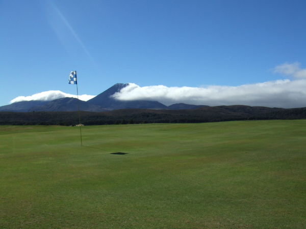 Golfing at Mt Doom