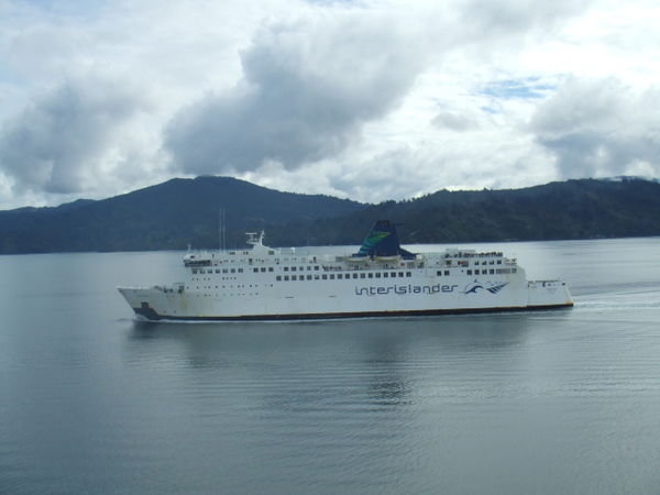 Ferry from South to North Island