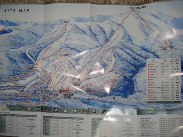 Youngpyoung slope map