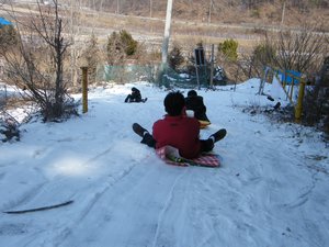 Korean snow board!