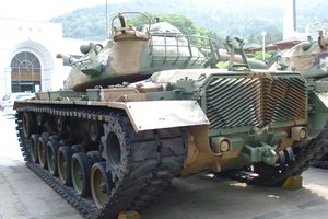 M48, an American tank