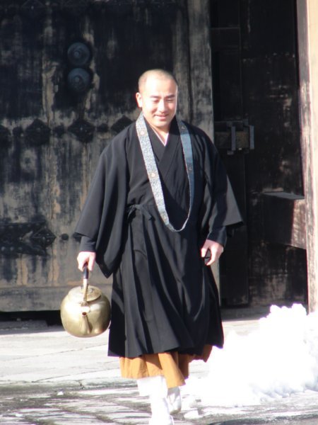 A man of faith at Nikko
