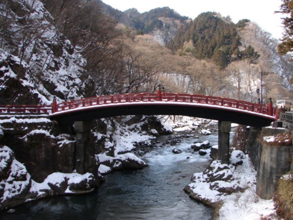The sacred Bridge at Nikko