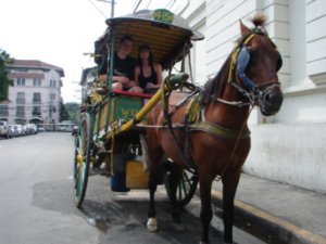 Tour of Intramuros on a horse drawn cart