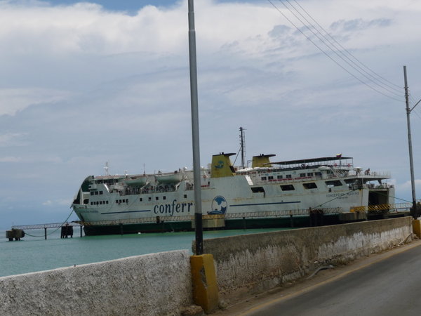 The ferry between Puerto la Cruz and Margarita Pizza Island