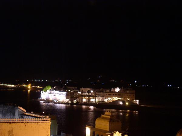 Lake Palace at night, Udaipur