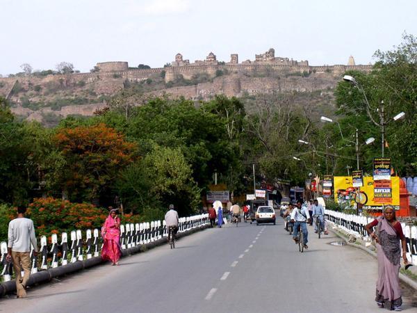 City view of fort, Chittor