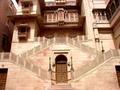 An entrance at the Royal Palace at Junagarh Fort, Bikaner