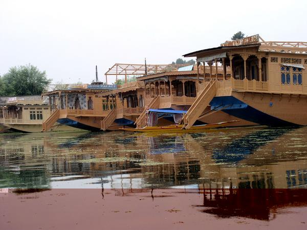 House Boats at Nageen Lake, Srinigar