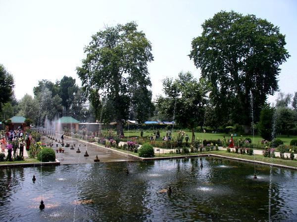 Shalimar Bagh, a Moghul garden near Srinigar