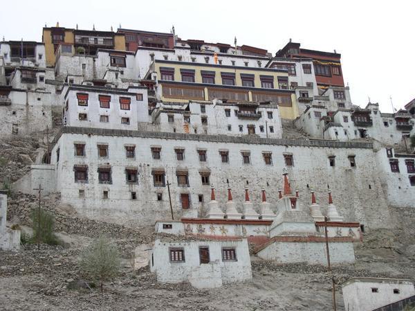 Close up of Thikse Gompa,Thikse