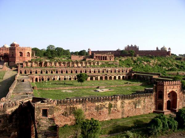 Broad view of Fort complex, Fetahpur Sikri