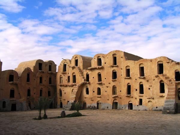 Another Inside view of the Ksour, Ksar Ouled Soltane