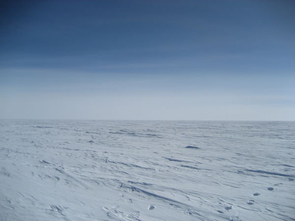 This is what most of Antarctica looks like...