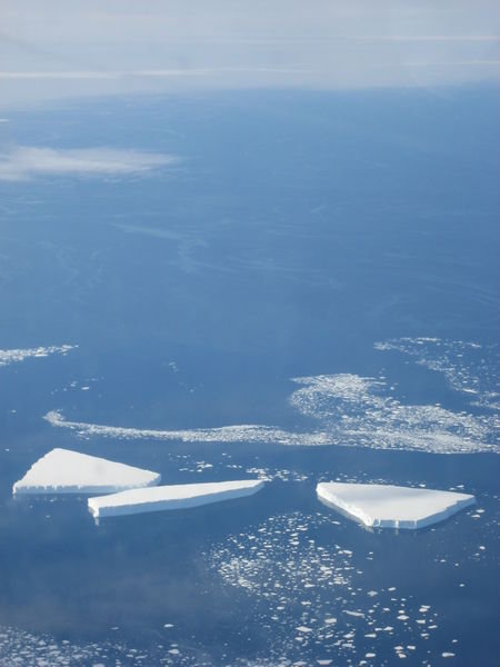 Sea Ice Floating Northwards