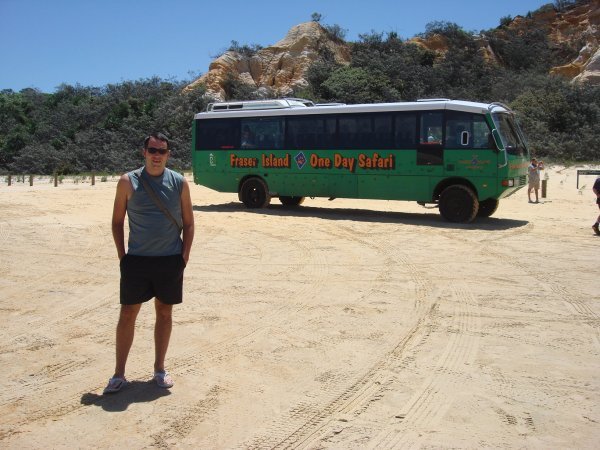El famoso Bus 4x4 en Fraser island
