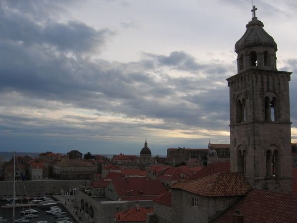 Dubrovnik city, from the walls