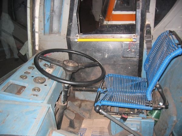 Bus cockpit
