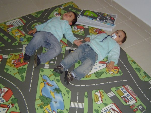 La alfombra del playroom