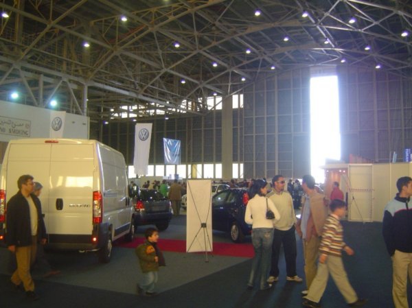 El hangar de la expo
