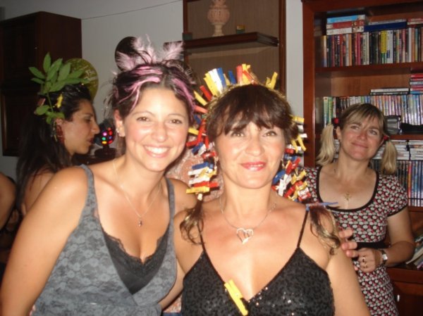 Mi amiga y vecina Sandra...de Bariloche
