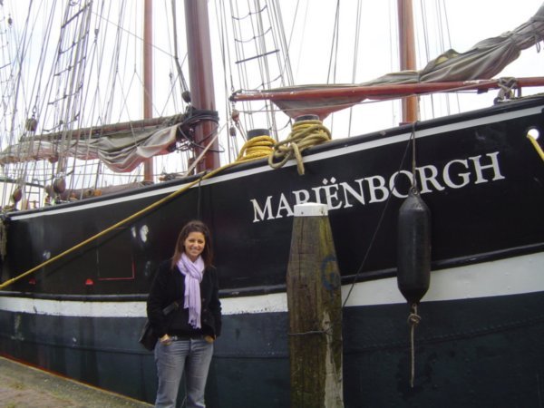 Mariela y su barco