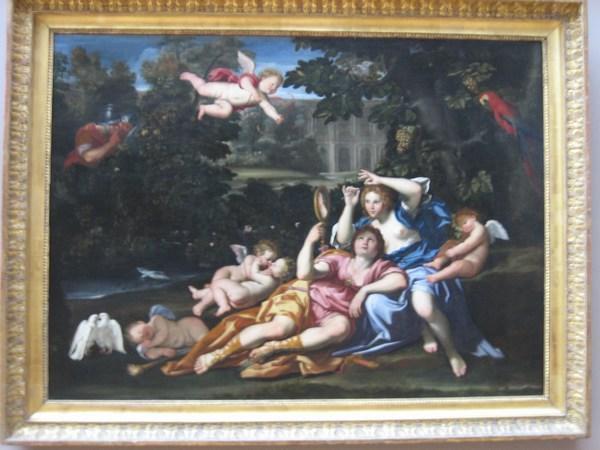 Painting in Louvre