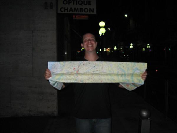Steve with map