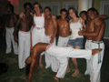Capoeira performers