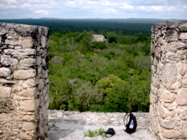 Vue sur la Biosfera de Calakmul