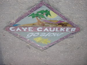Arrivee a Caye Caulker
