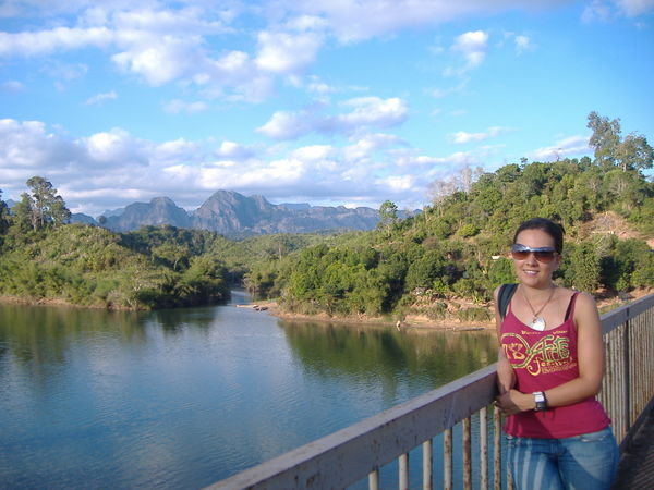 Mountain scenery of Laos