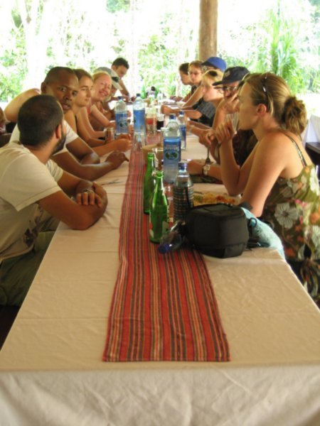 Tikal JAN 31 group lunch