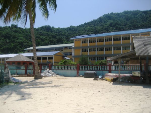 the Sekolah - school - in Fisherman Village         