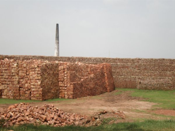 brick kiln -these are seen everywhere