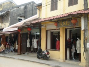 the tailor shops of Hoi An