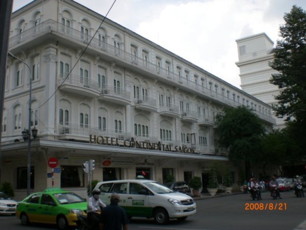 Hotel Continental where most journalists stayed during the American War