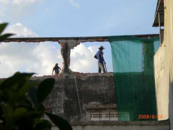 demolition Cambodia style