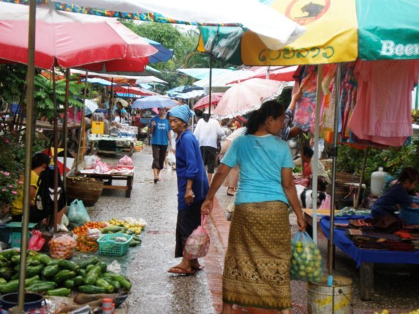 Luang Prabang market