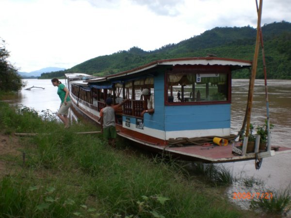 Our Mekong boat