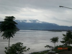 Mekong River from PakBeng