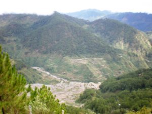 Sagada and view of the rice terraces
