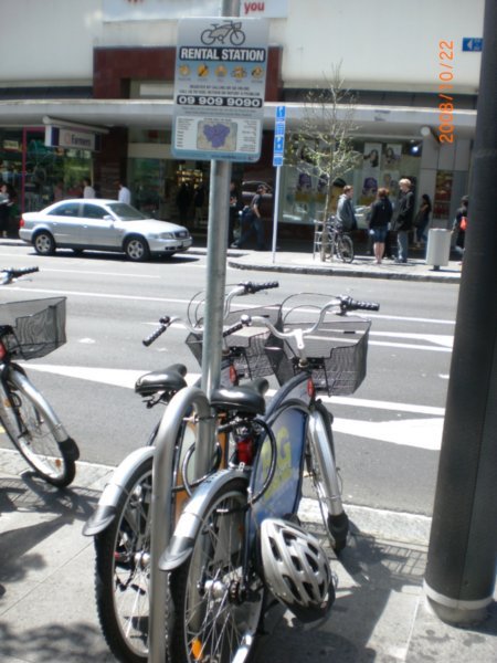Auckland bikes for rent  -brilliant idea