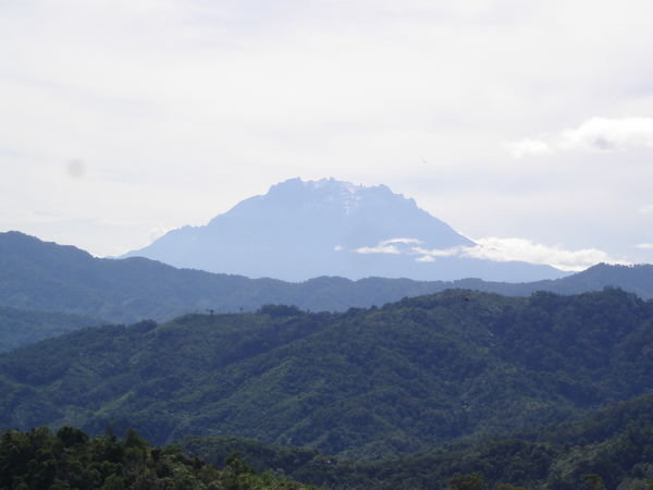Mt Kinabalu from Inobong