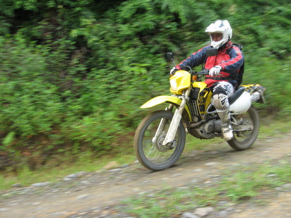 Riding in maliau 