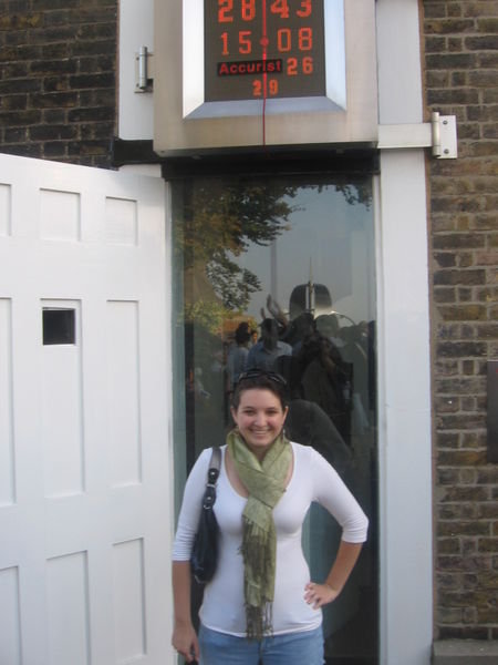 Standing on the Prime Meridian