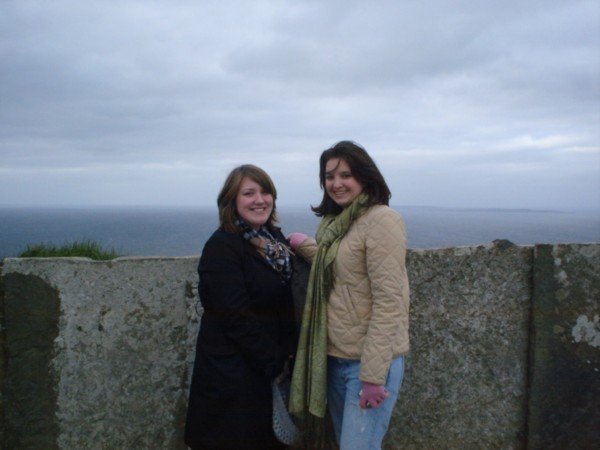 Erin and Me on the Cliffs