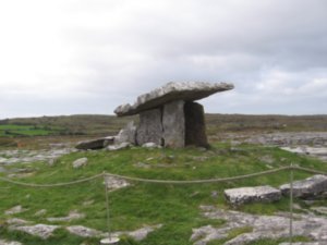The Dolmen in the Burren