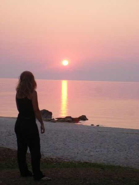 sunrise - lake malawi