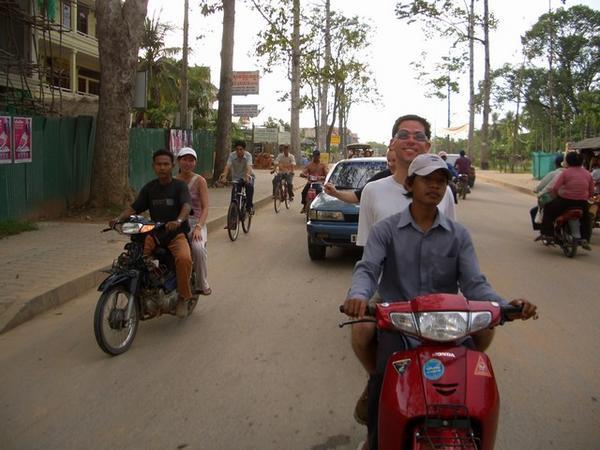 Motorbike-taxi a Siem Reap